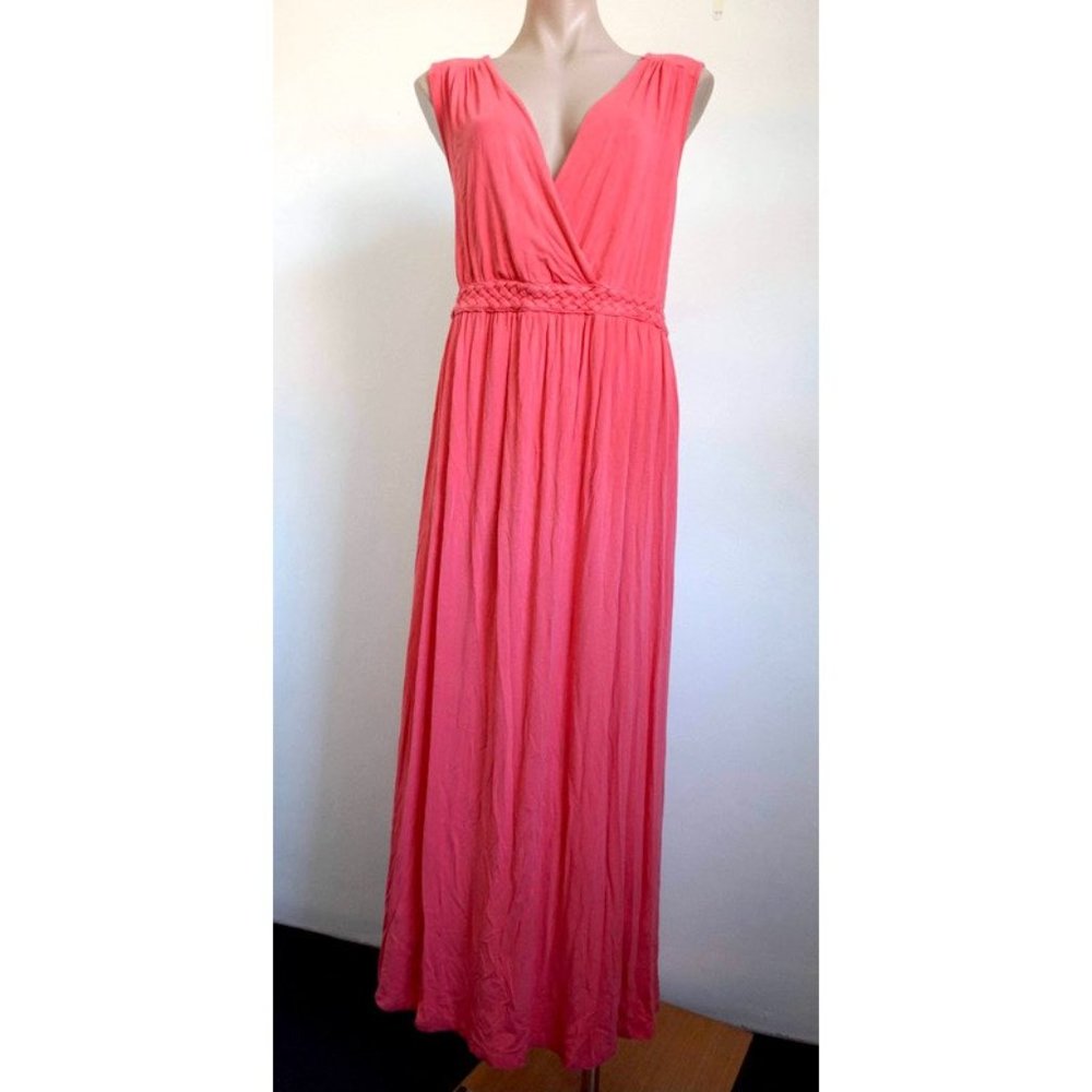 AUTOGRAPH plus 20 watermelon cross over summer beach MAXI DRESS ♡ B1062 - Picture 4 of 9